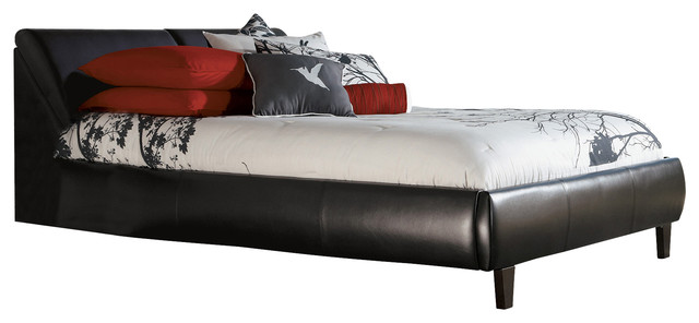 Bardini Piroska California King Upholstered Storage Bed, Black