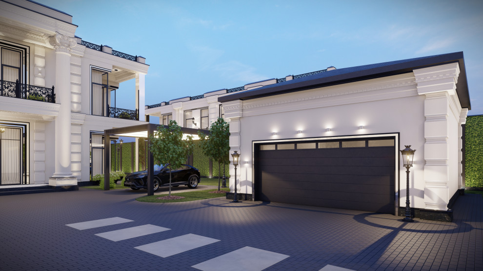 Разработка и оформление проекта загородной резиденции в классическом стиле