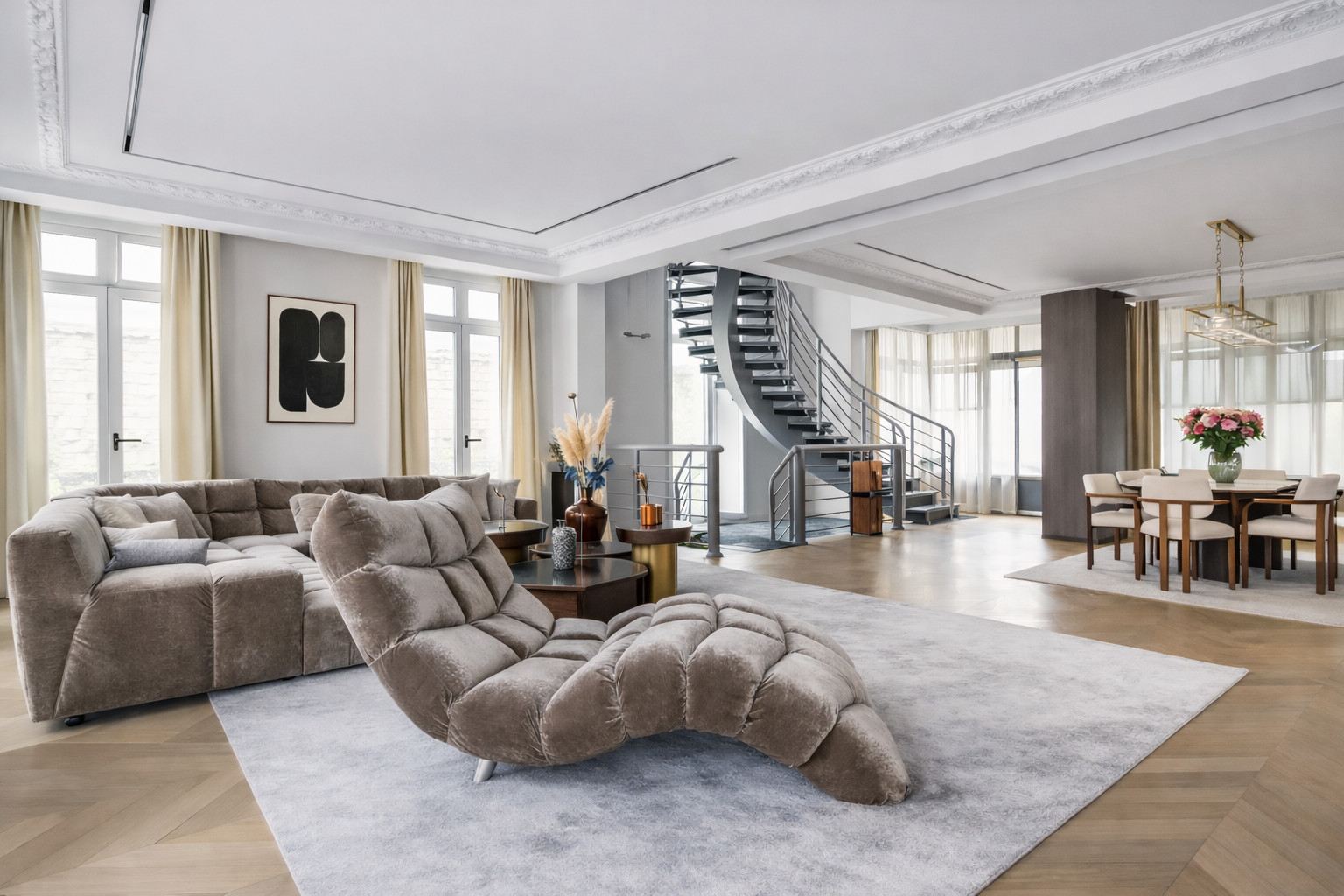 Rénovation et décoration d’une maison familiale de 300 m² – Île-de-France