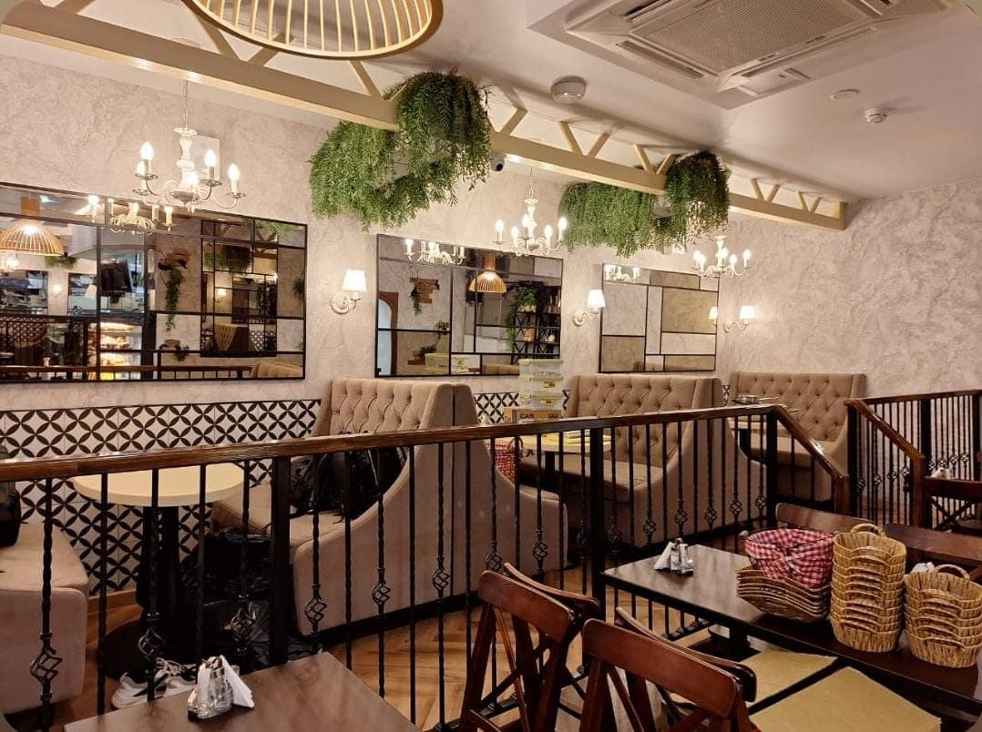 Проект кафе "Итальянский дворик", г. Москва