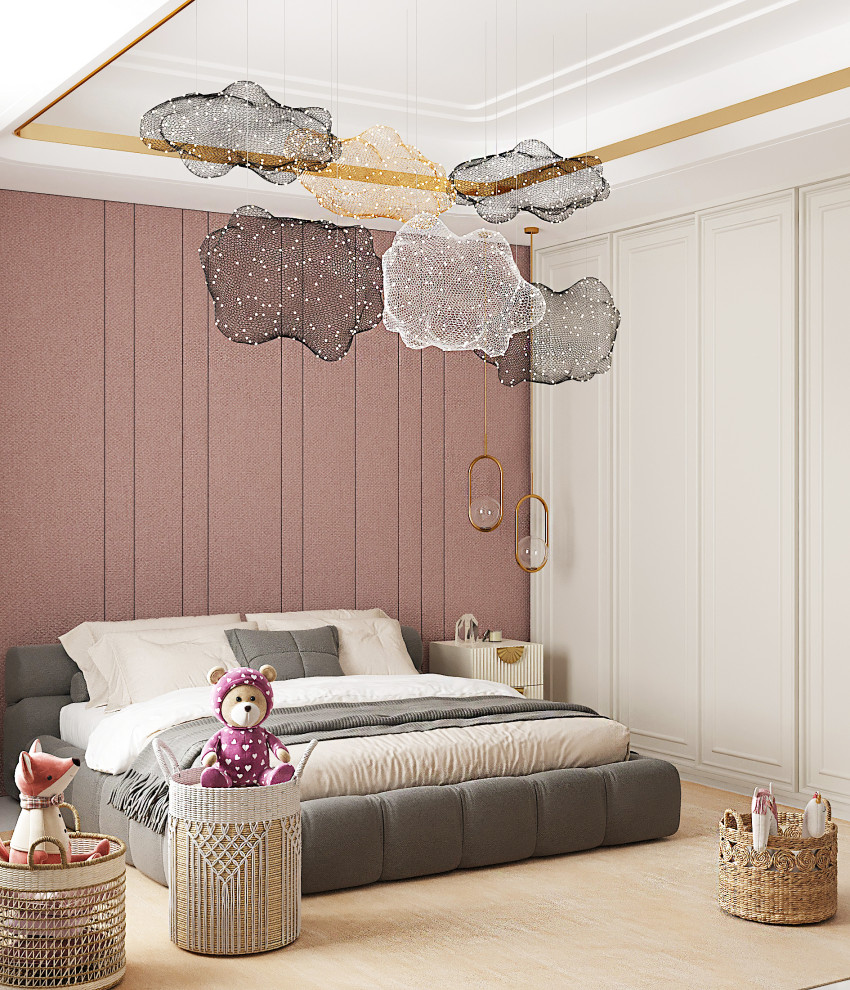 Проект детской спальни для девочки