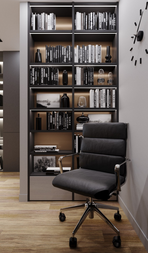 Стильная двухкомнатная квартира для молодой пары