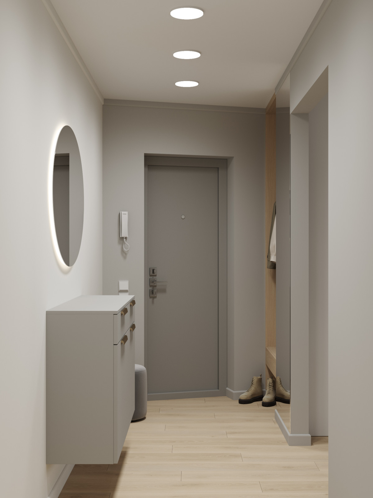 Светлая квартира для косметолога