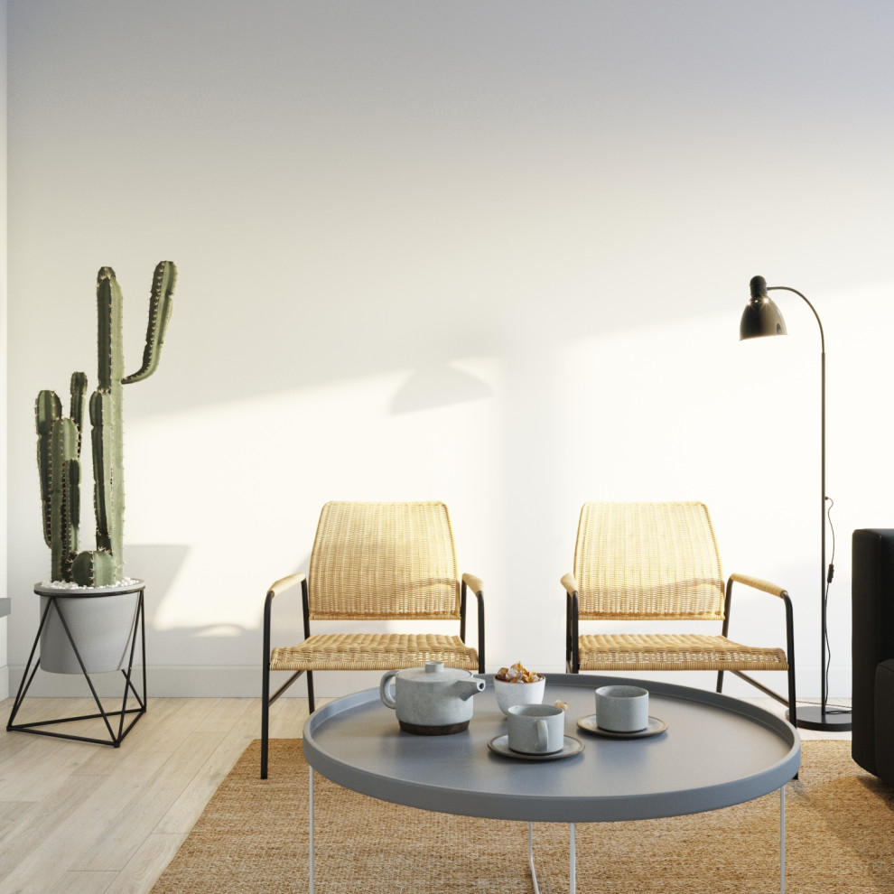 Лаконичная квартира в светлых тонах