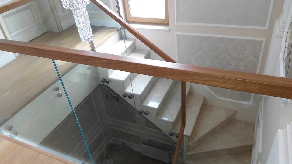 Самонесущие ограждения из стекла Маршаг