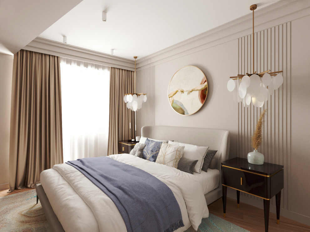 Квартира 100 квадратных метров в г.Кисловодске, Проект спальни