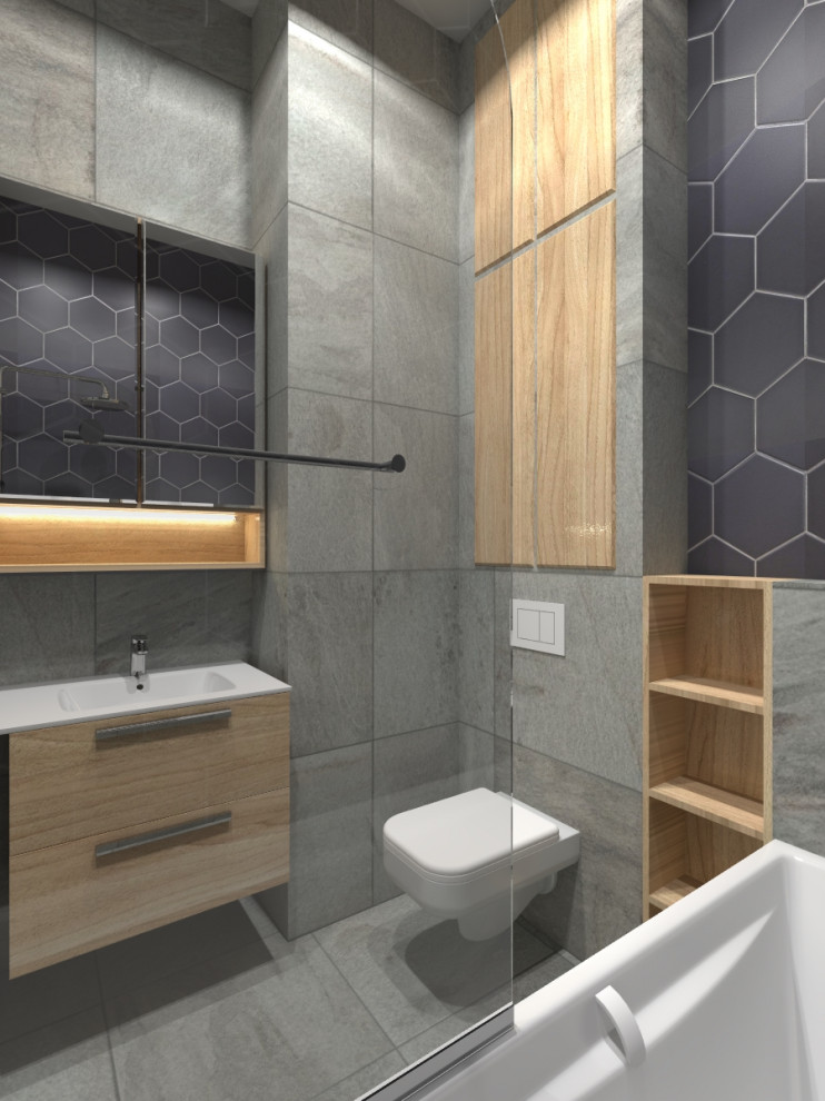 квартира в стиле минимализм для очень молодой семьи