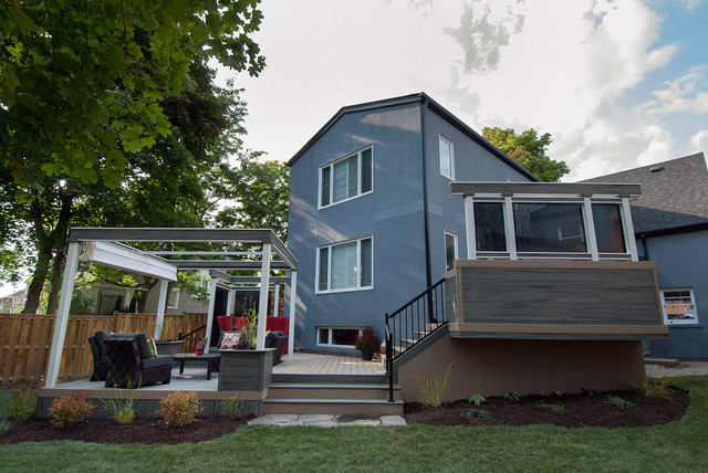 Kathleen & Sam's Deck contemporary-deck