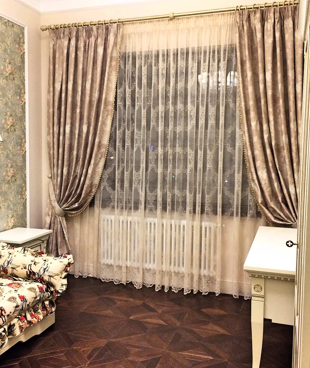 Прямые шторы