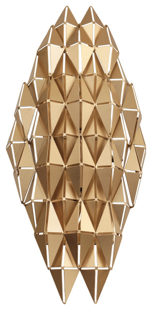 Forever 2-Lt Wall Sconce - French Gold - Contemporary - Wall Sconces ...