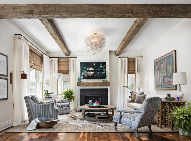 Eastern Seaboard Transitional transitional-living-room