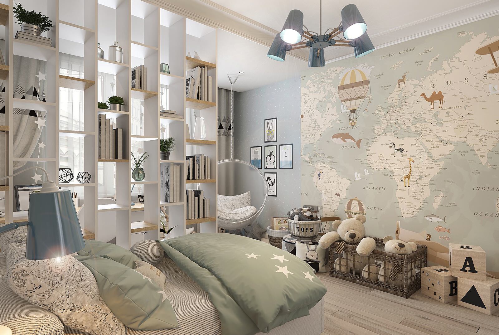 Детская среднего сына