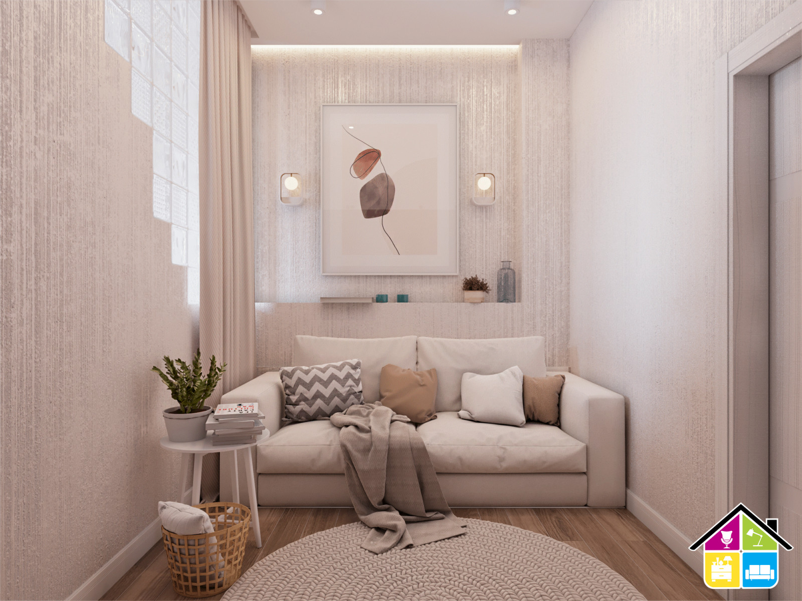 Дизайн-проект в скандинавском стиле