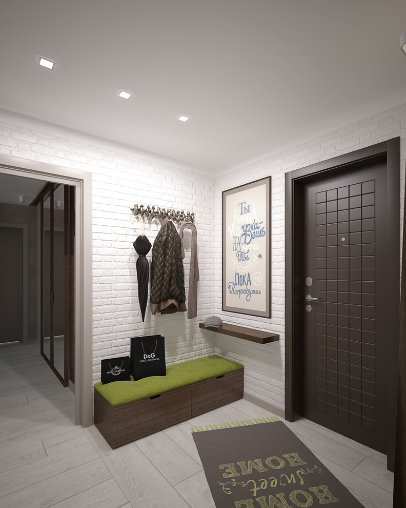 Ничего лишнего | Проект трехкомнатной квартиры в типовом доме