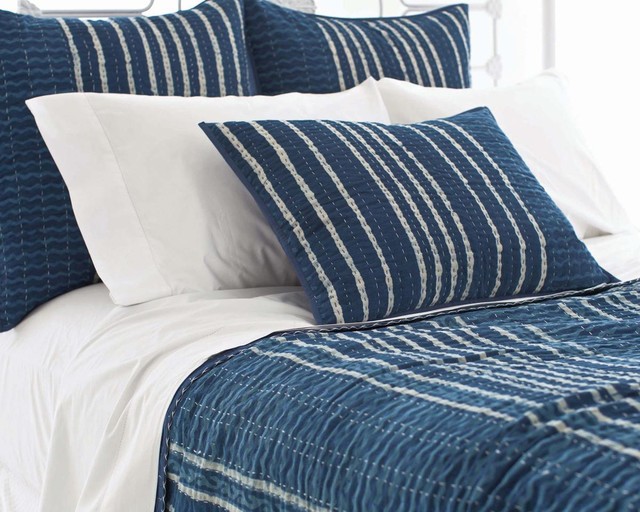 Indigo Bed Linen Home Decorating Ideas Interior Design