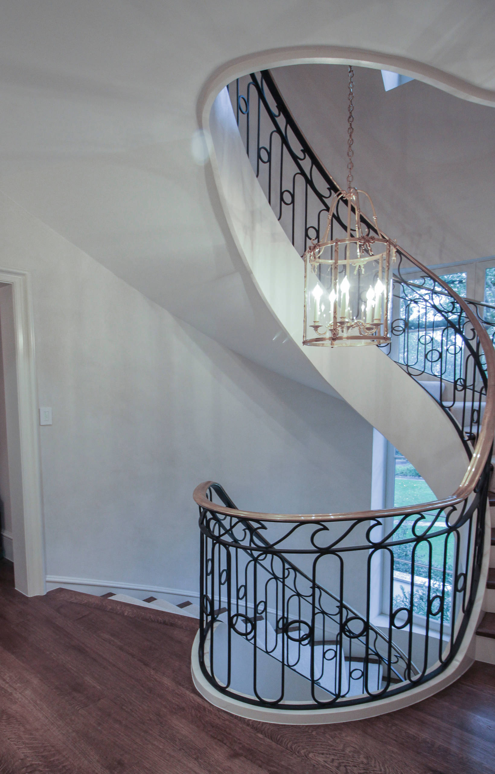 61_Sculptural/Elliptical Staircase in Washington, DC 20008