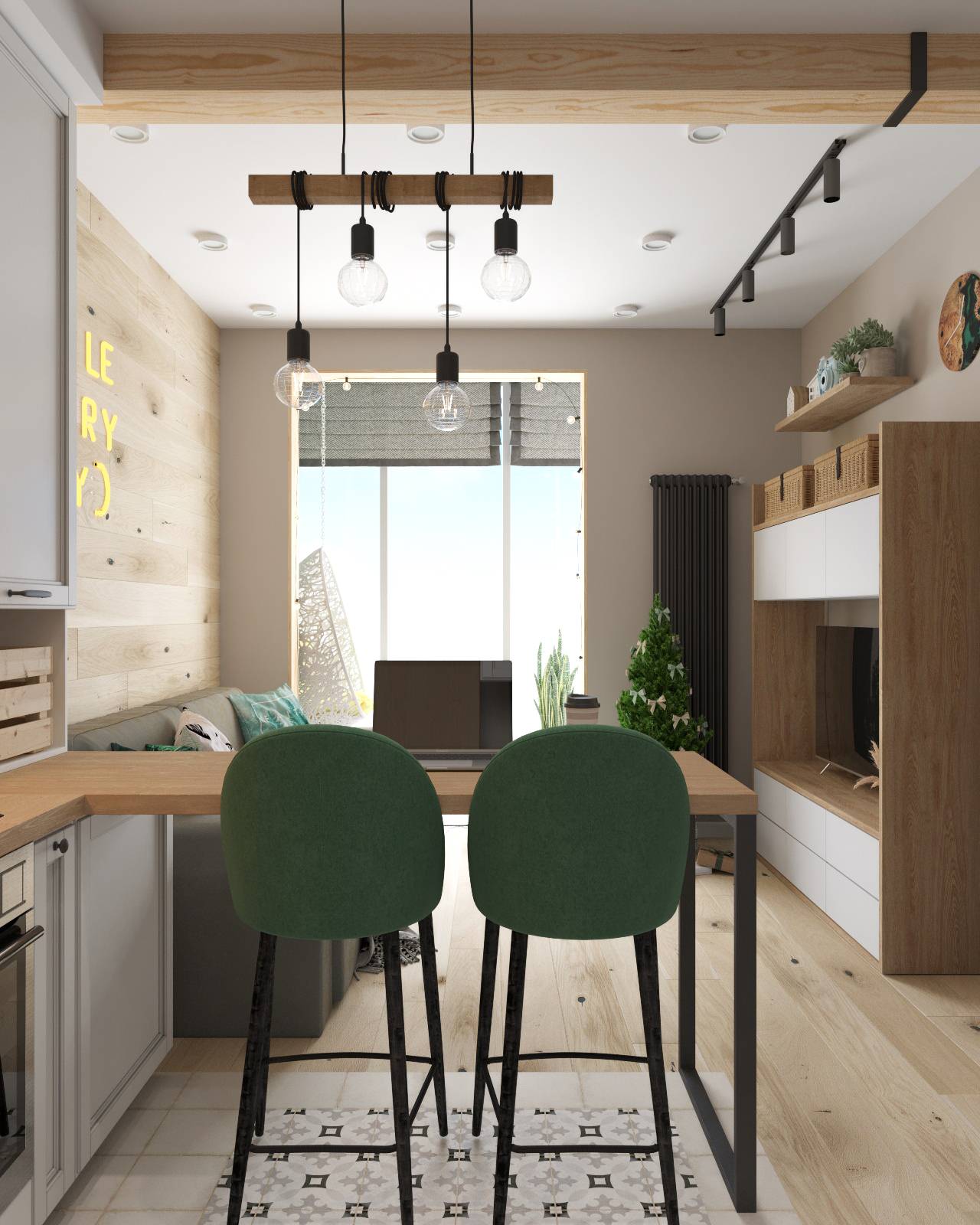 Квартира студия для девушки