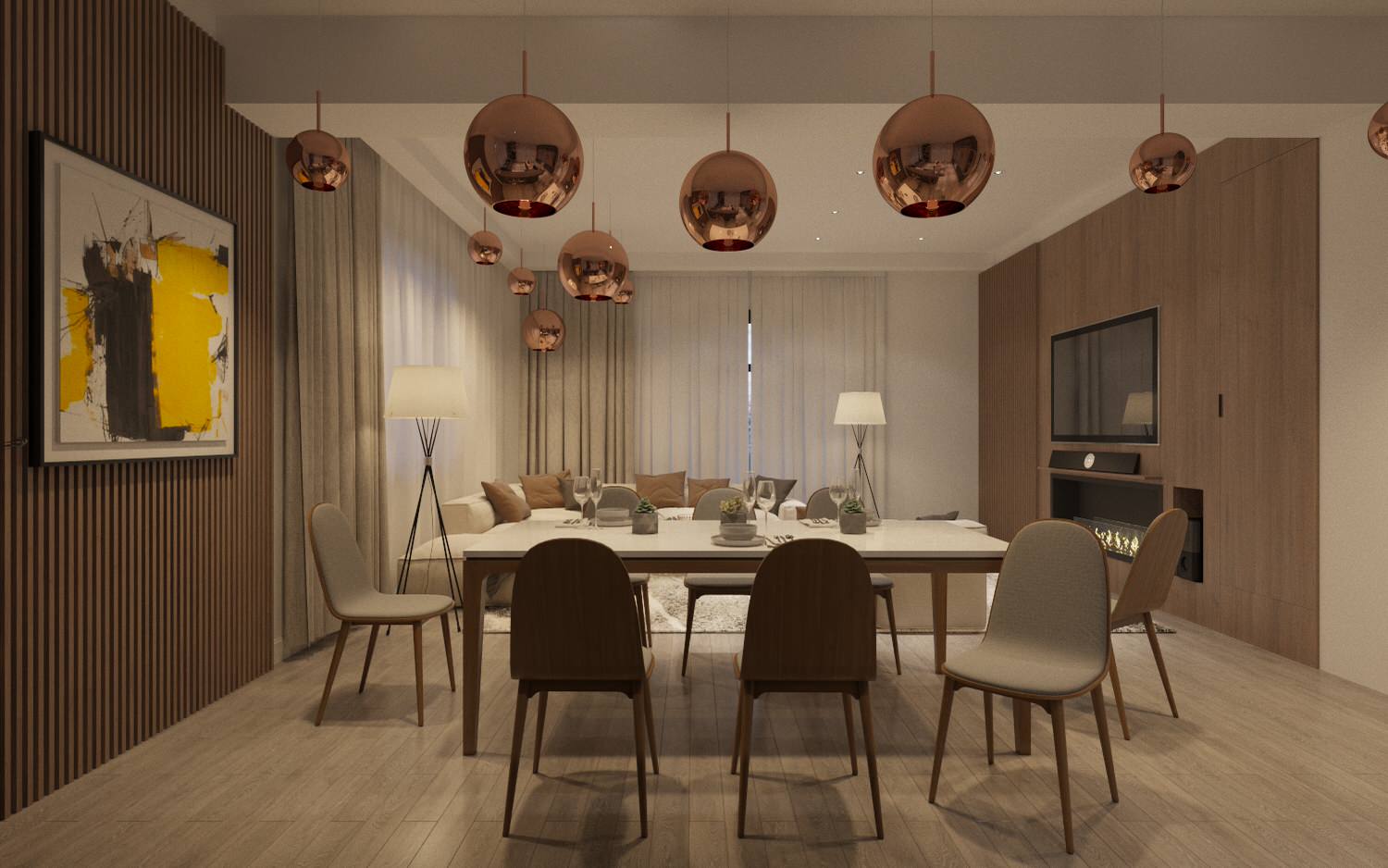 Дизайн интерьера частного дома