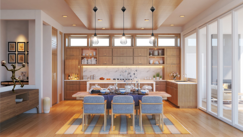 Modern Kitchen Design - Modern - Kitchen - DC Metro - by Johker Design ...