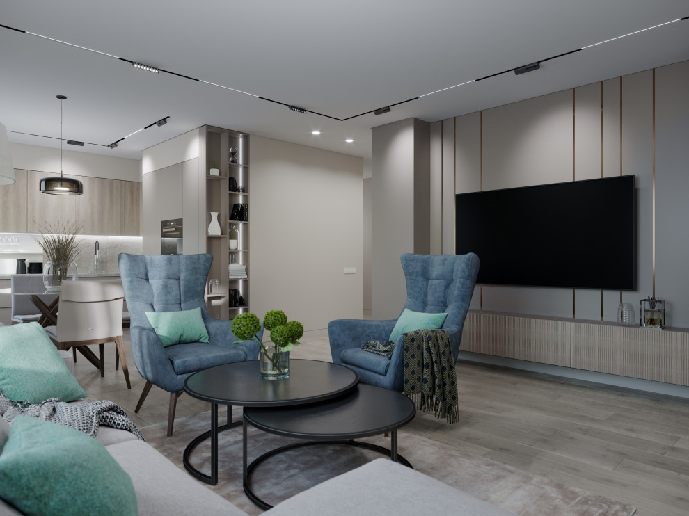 Проект оформления интерьера квартиры 90 кв.м