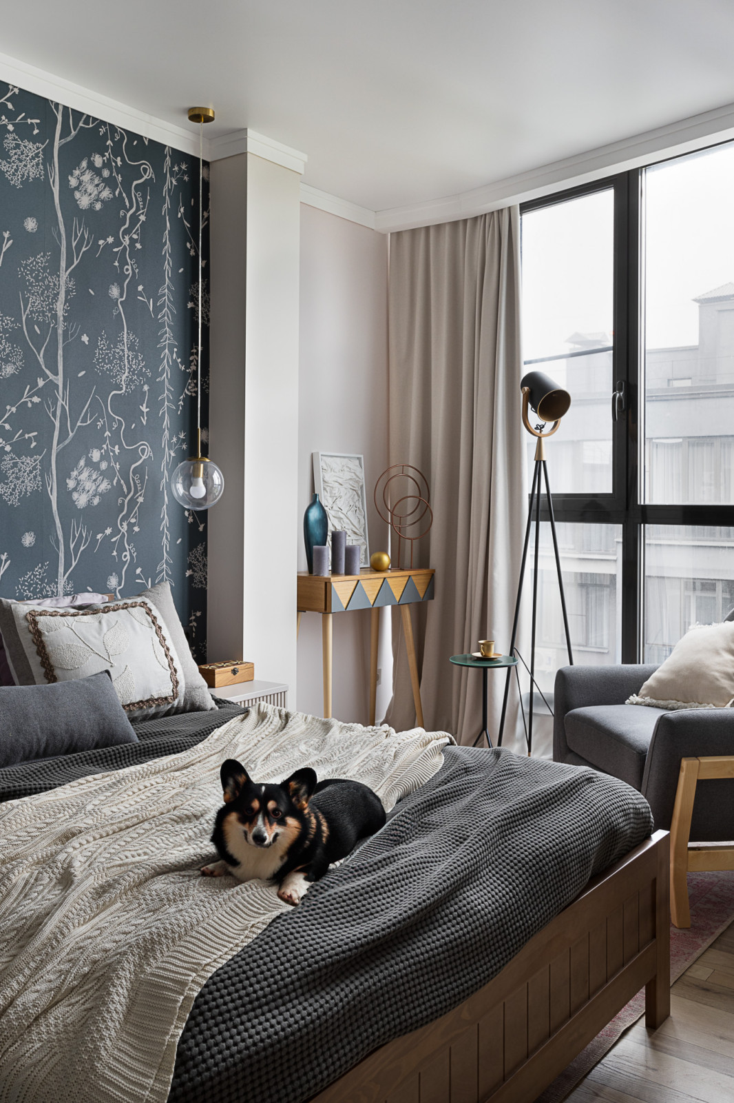 Съемка реализованного интерьера квартиры в ЖК Парк Горького