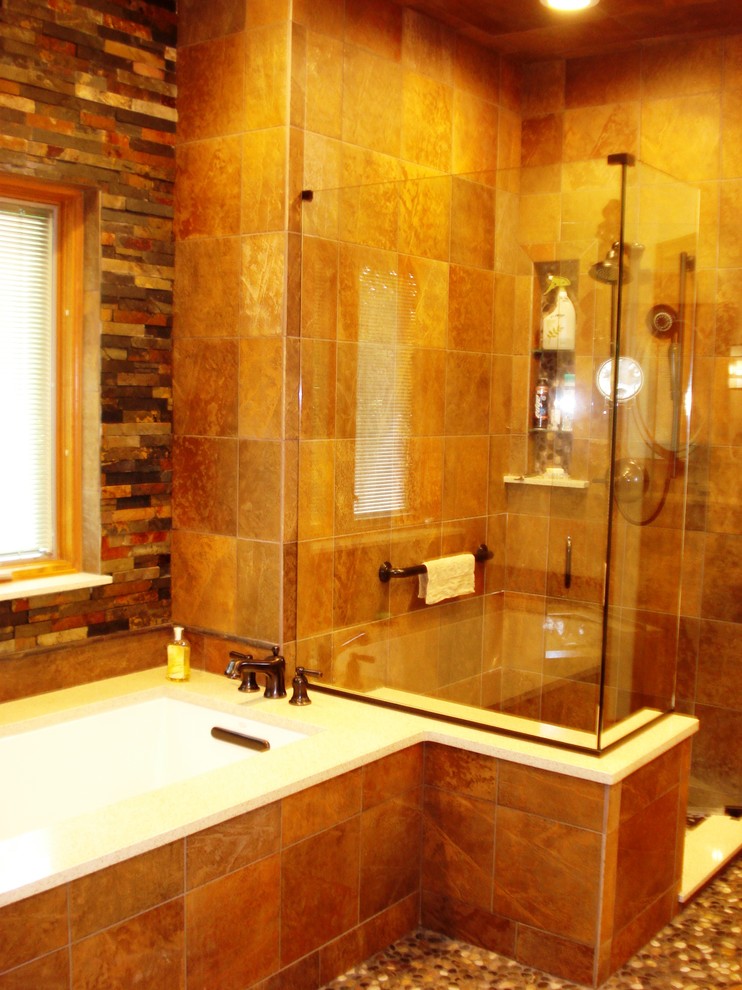 Bathroom - transitional bathroom idea