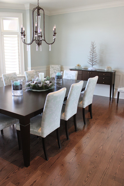Inspiration transitional-dining-room