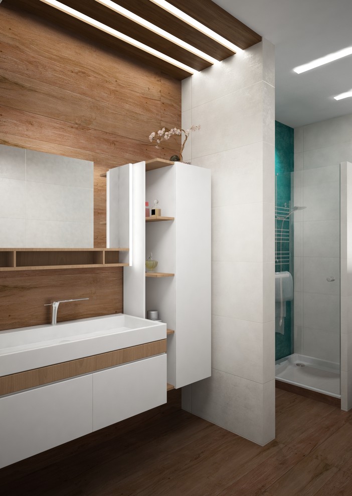 Яркая квартира для молодой пары