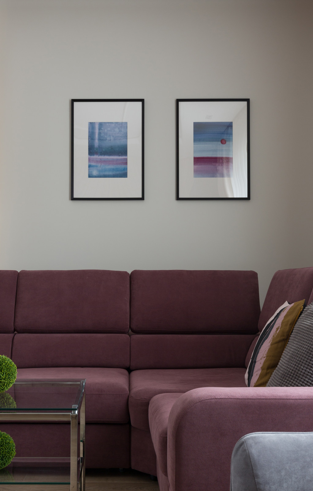 Осеннее настроение, реализованный интерьер