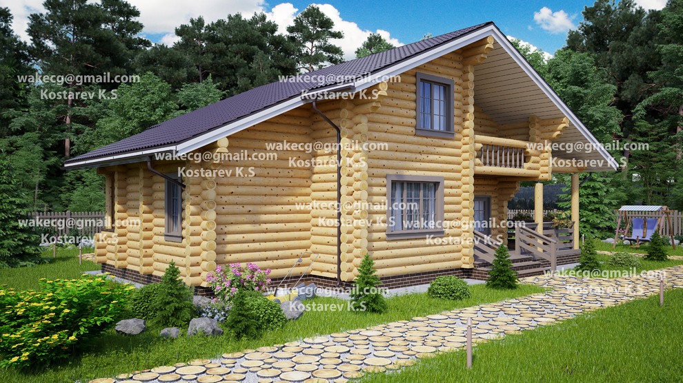 Дома из бруса