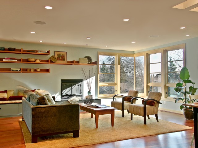 Weyand Residence contemporaneo-salon