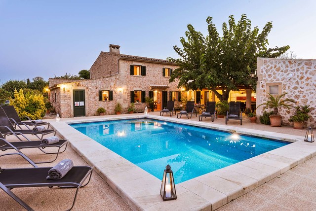 Villas middelhavsstil-pool
