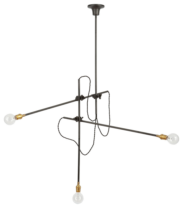 3-Arm Chandelier Workstead