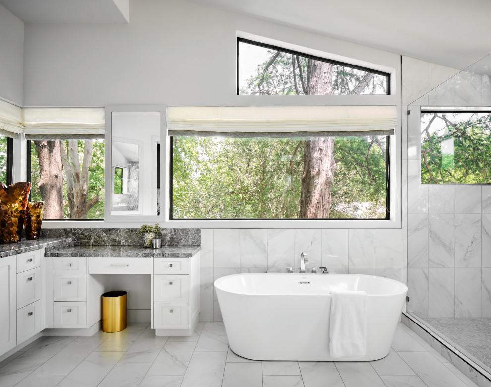 Inspiration for a transitional bathroom in Other.