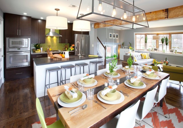 Pasquella Kitchen and Dining transitional-dining-room