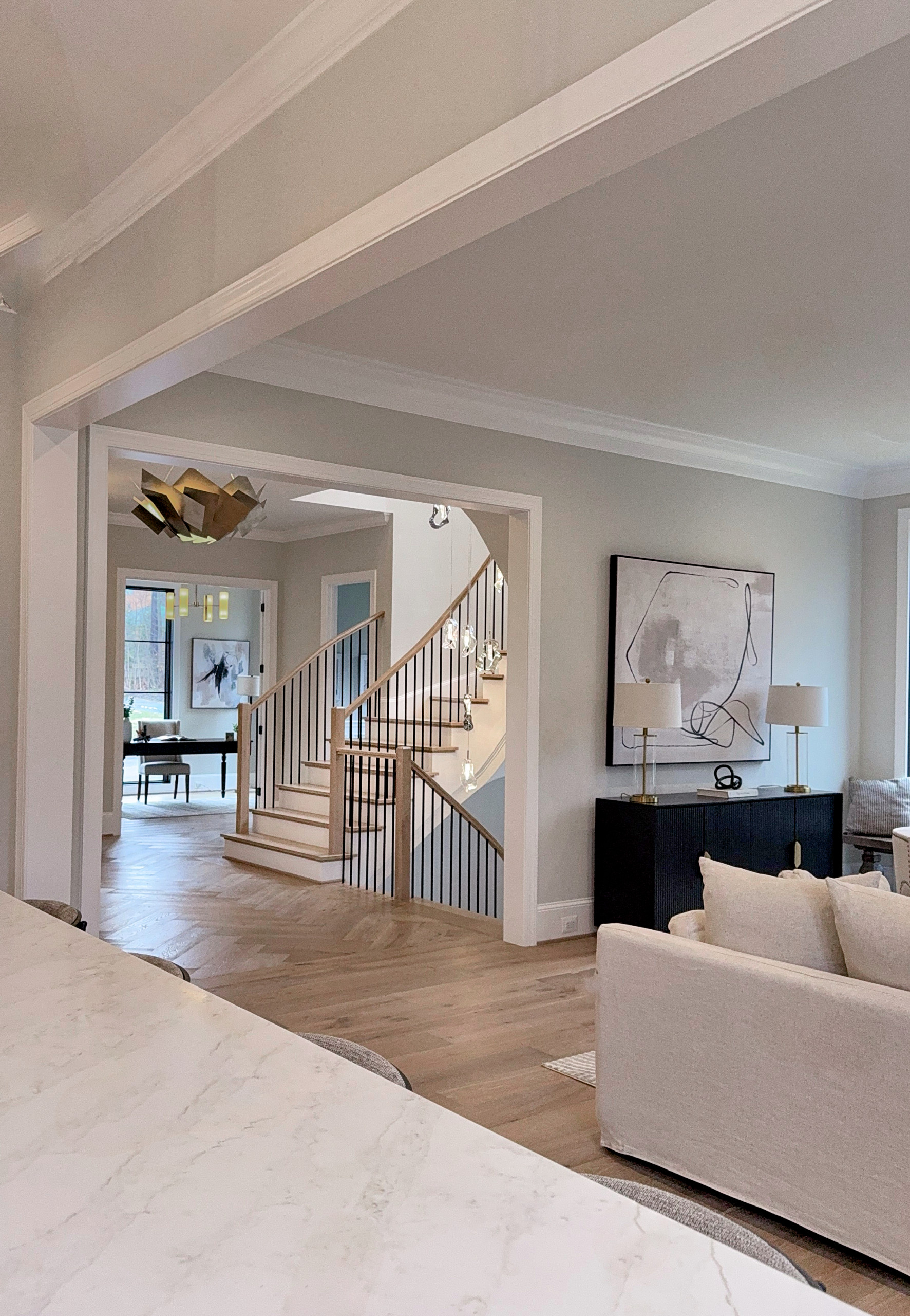 Project #150 | Contemporary White Oak Curve