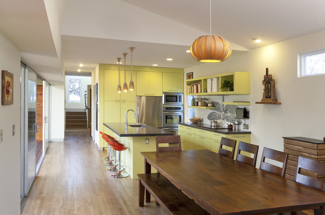 Under Tree House contemporary-kitchen