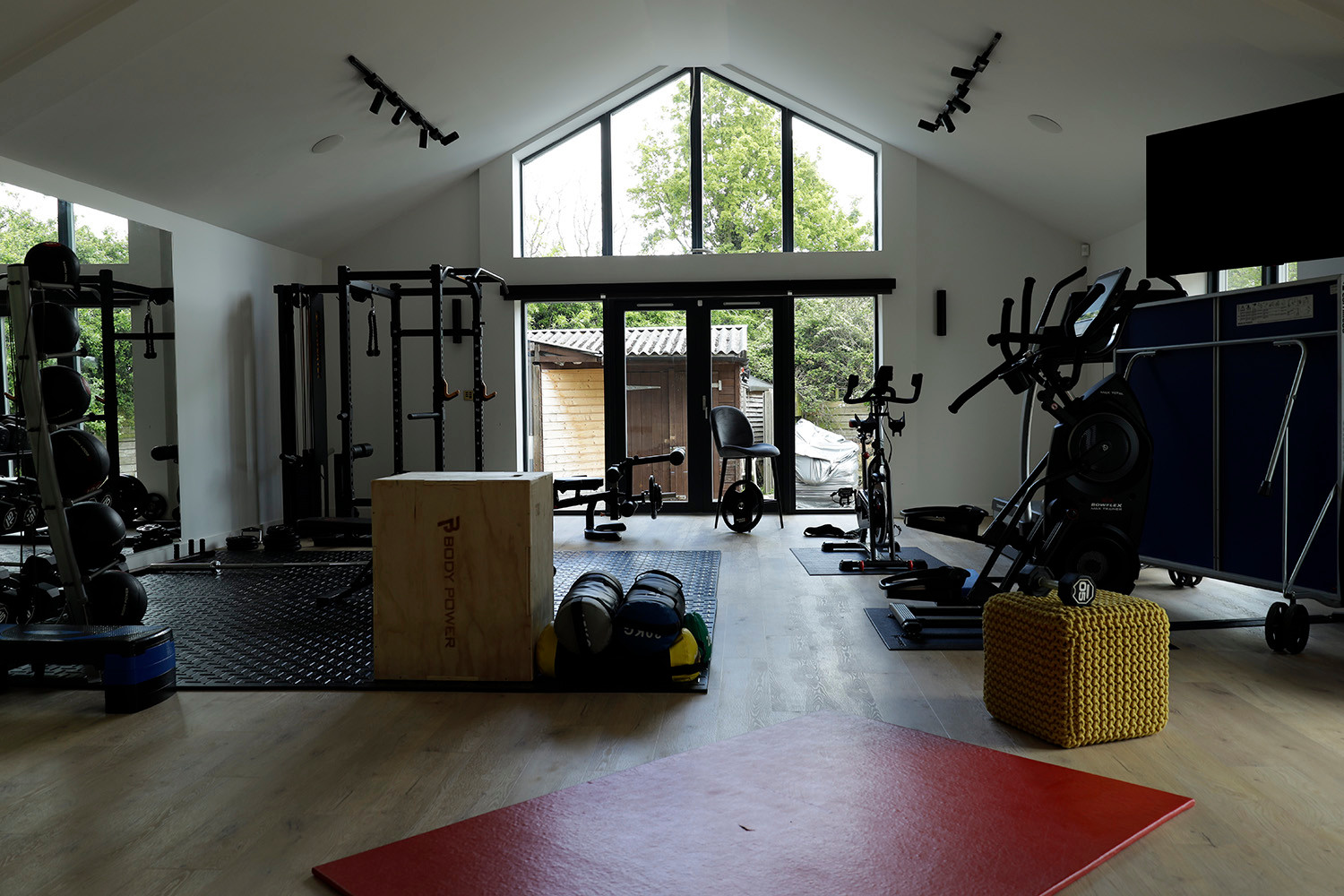 75 Most Popular 75 Beautiful Eclectic Home Gym Ideas and Designs