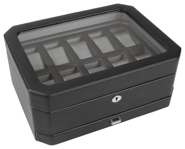 Windsor 10 Piece Watch Box with Drawer