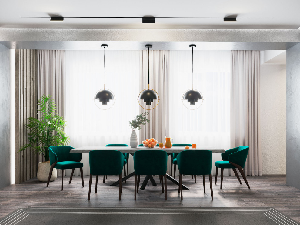 Столовая зона в современном стиле