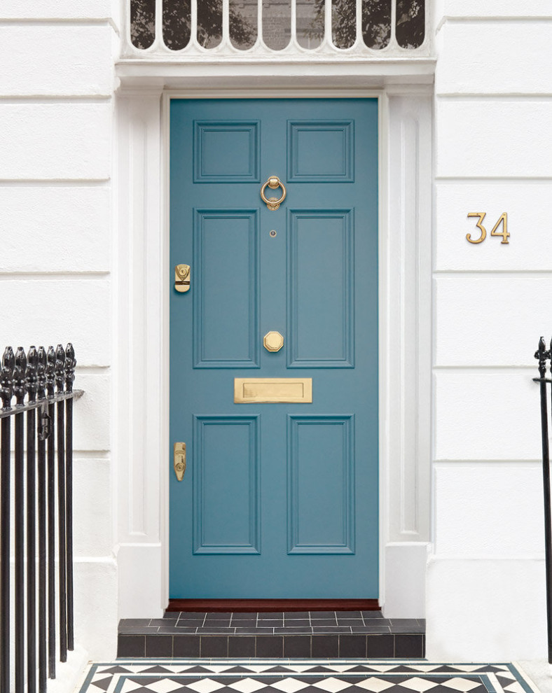 Photo of a traditional front door in London with a single front door.
