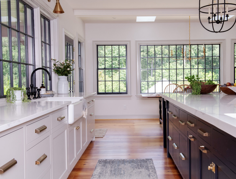 Transitional home design photo in Philadelphia