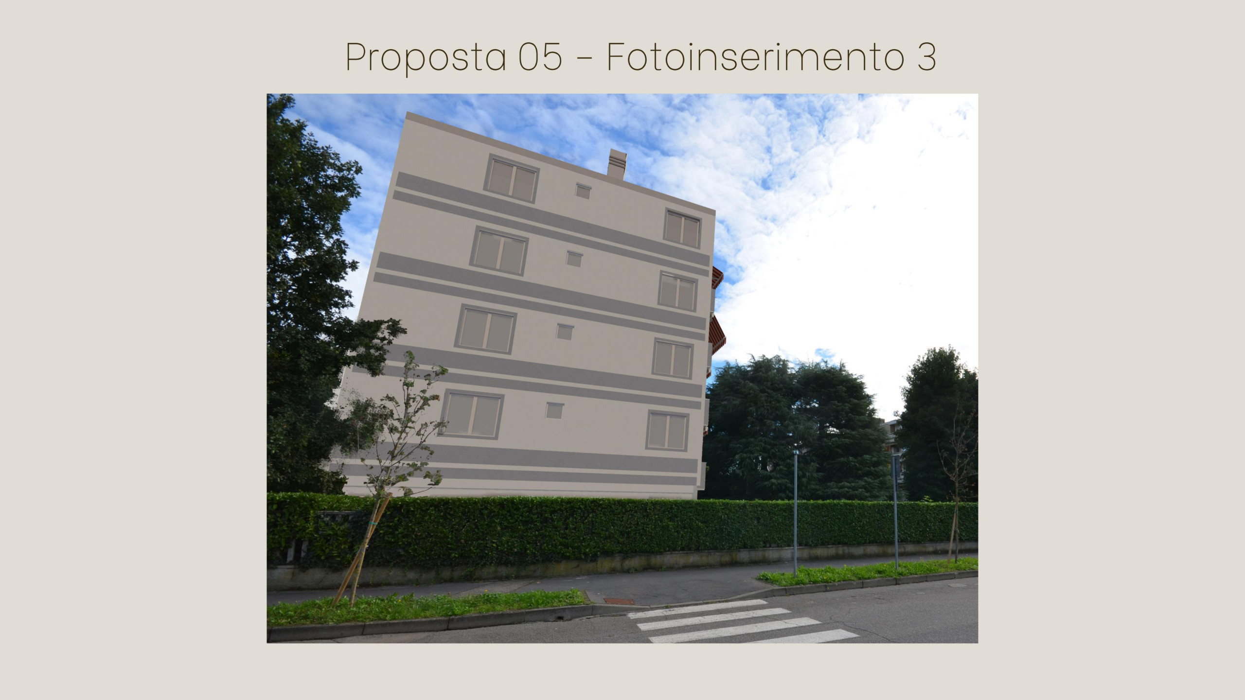 Condominio dei Pioppi, intervento con bonus 110