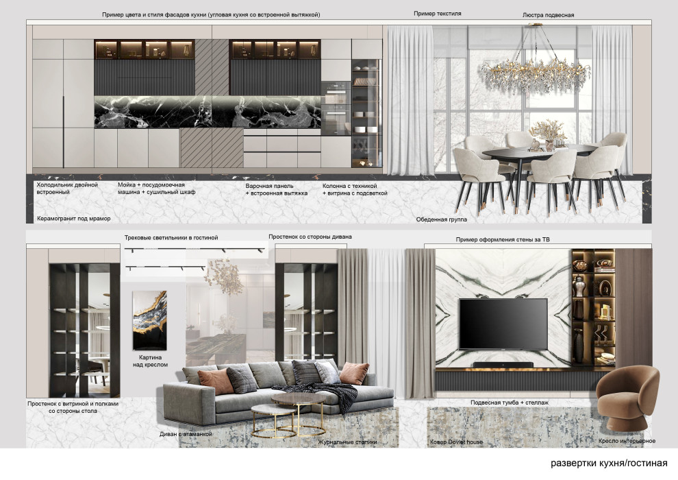 Квартира с панорамным остеклением