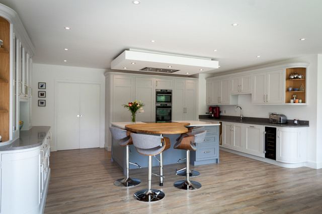 Contemporary Grey Kitchen amerikansk-craftsman-koek