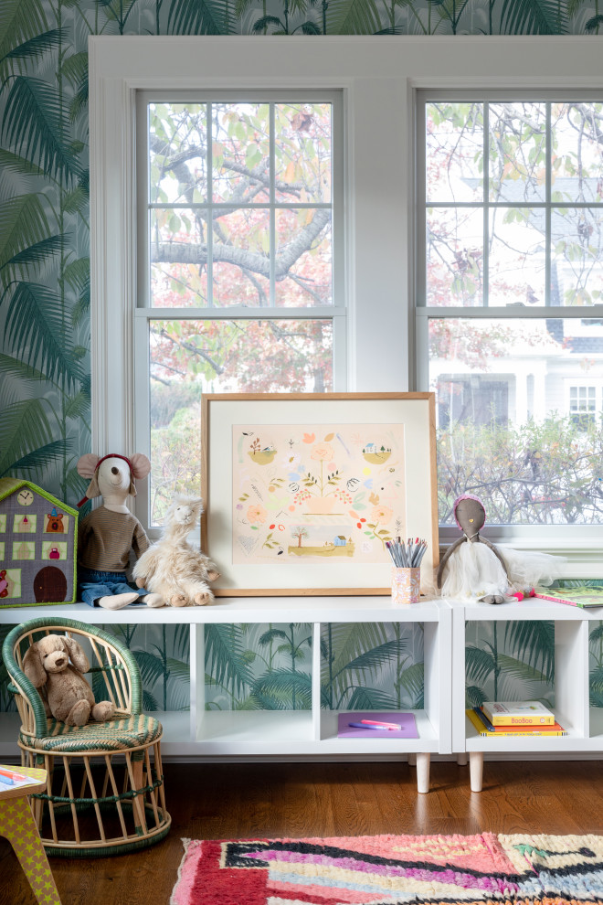 Photo of a transitional kids' room in New York.