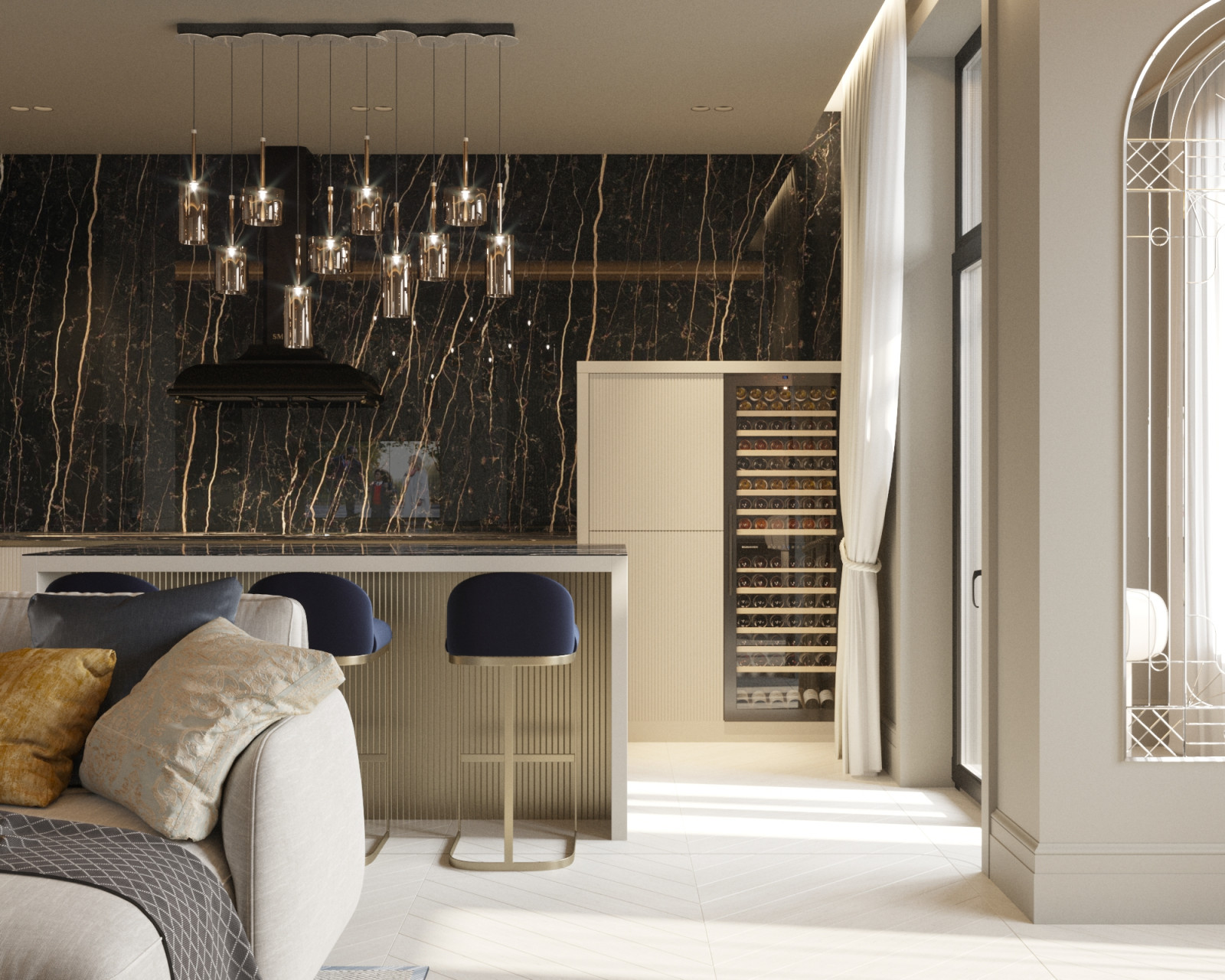 Квартира для молодой семьи, 70 м2