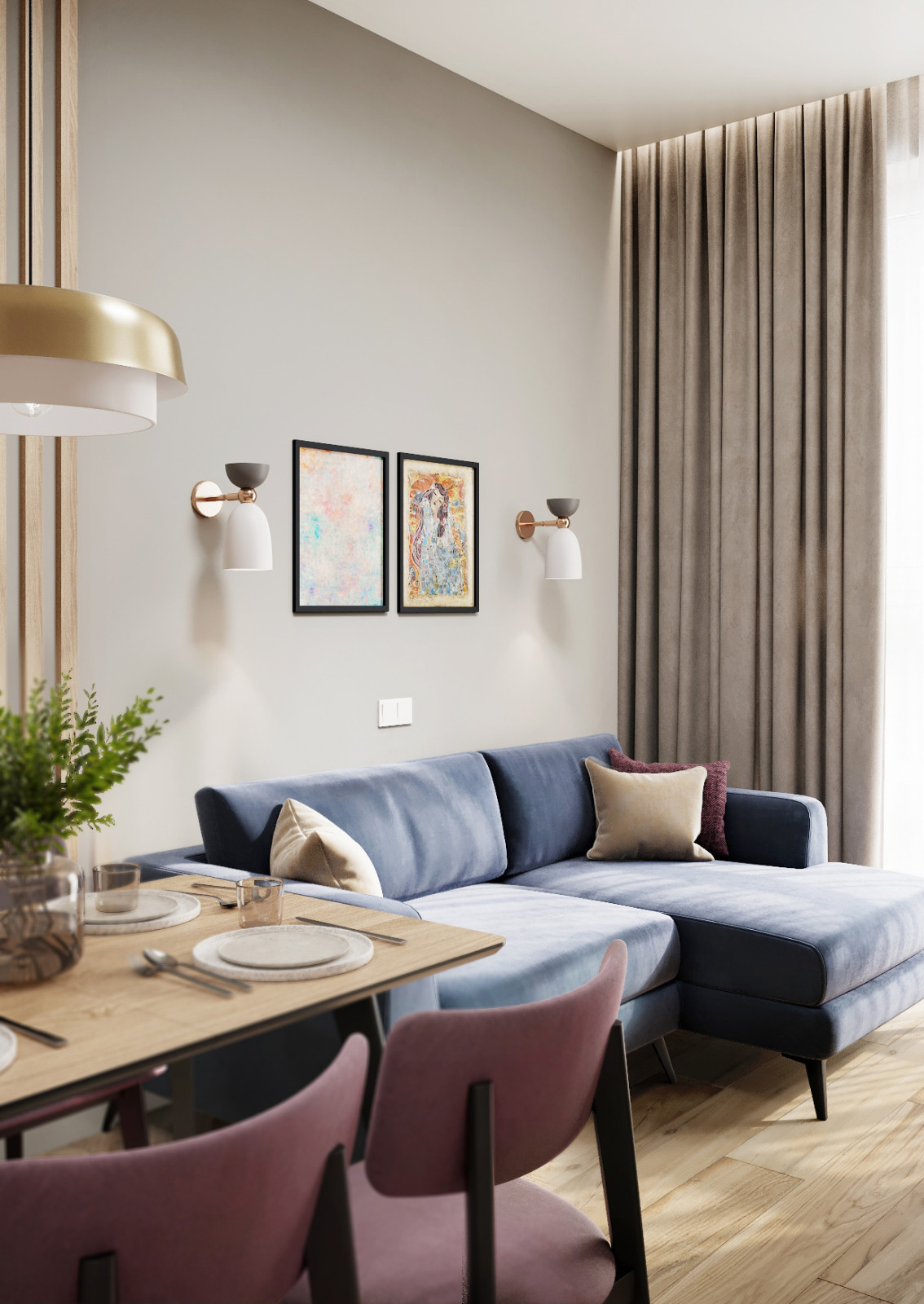 Дизайн квартиры жк "Хорошевский"