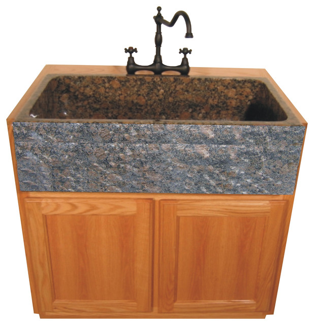 Bella Toscana Farm Basin Baltic Brown Granite