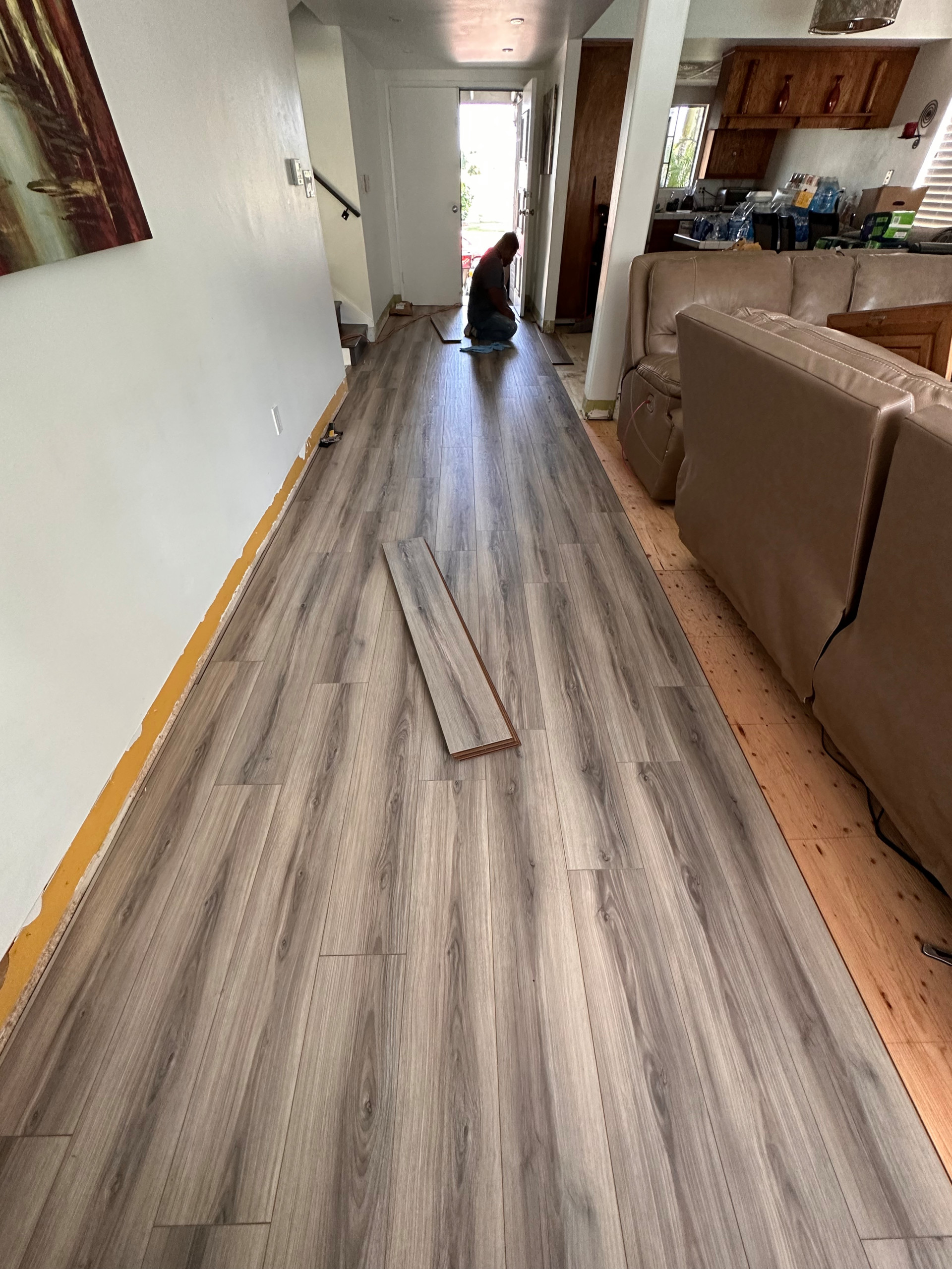 Modern Laminate Floor Install Norwalk